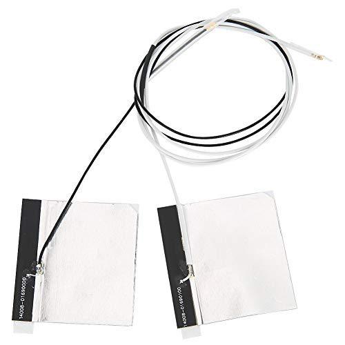 Mrisata Interne Laptop-Antenne 5G-Antenne für den Außenbereich 13 × 8 × 1 2-teiliges Set DIY Ipe Gene4 Eingebaute Ngff M.2-WLAN-Antenne mit Ipex4-Anschluss 2.4 5G für Intel von Mrisata