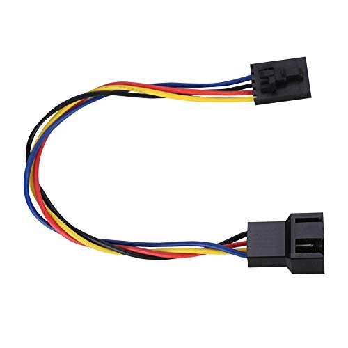 Mrisata Kabel 12 X 8 X 3, 5 Stück, 5-polig auf 4-polig, Adapterkabel, Schnittstellenanschluss, Konverter, Spezielles Lüfterkabel für Dell von Mrisata