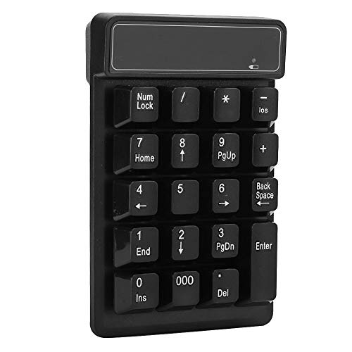 Mrisata Tastatur Numerische Tastatur 15×12×4 19 Tasten Numerische Tastatur 10 M Verbindung 10 Millionen Klicks Nummernblock von Mrisata