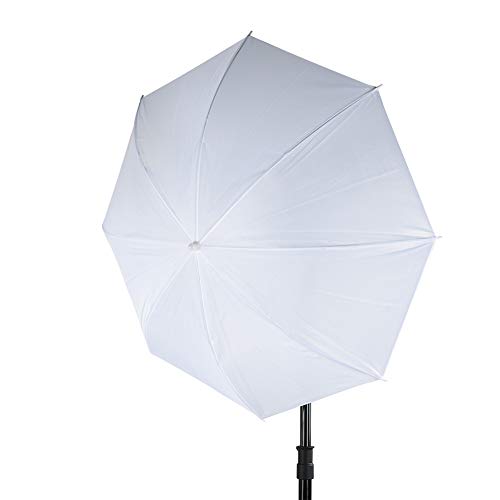 Schießen Sie durch Reflektor 58×6×6 33 Zoll Durchscheinend weiß Weicher Regenschirm für Fotografie Studio Blitzlicht Diffusor Softlight von Mrisata