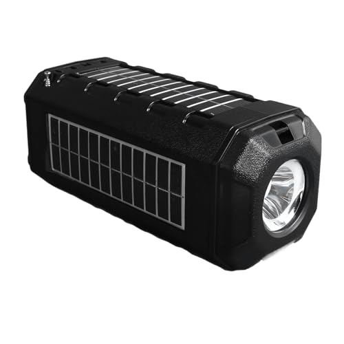 Solar Lautsprecher Tragbare wasserdichte Helle Taschenlampe Radio Musik Player für Outdoor-Aktivitäten Solar Lautsprecher Tragbare wasserdichte Helle Taschenlampe Radio Musik Player für Outdoor-Aktivitäten von Mrisata