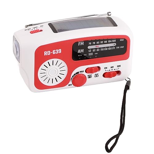 Solarhand -Kurbel -Notfallradio mit Taschenlampe für den Außengebrauch Im Freien Solarhand -Kurbel -Notfallradio mit Taschenlampe für den Außengebrauch Im Freien von Mrisata