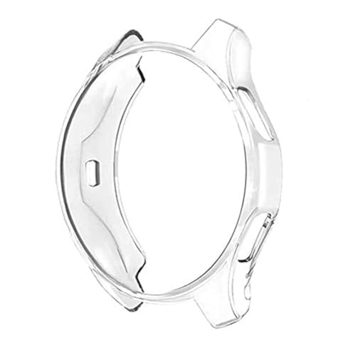 MroTech Kompatibel für Samsung Gear S3 Frontier/Galaxy Watch 46mm Hülle Schutzhülle Flexible TPU Rahmen Schutz Gehäuse Bumper Frame Case für SM-R760/R800, S3 Frontier/Galaxy Watch 46 mm Case,Klar von MroTech