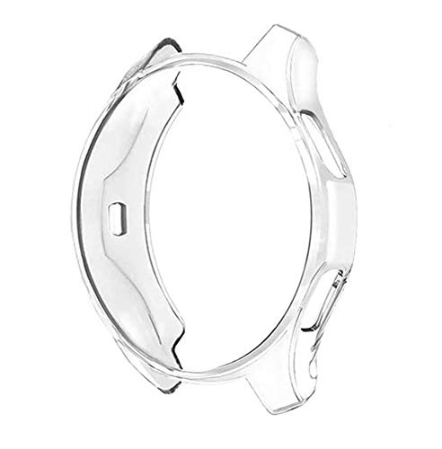 MroTech Kompatibel für Samsung Gear S3 Frontier/Galaxy Watch 46mm Hülle Schutzhülle Flexible TPU Rahmen Schutz Gehäuse Bumper Frame Case für SM-R760/R800, S3 Frontier/Galaxy Watch 46 mm Case,Klar von MroTech