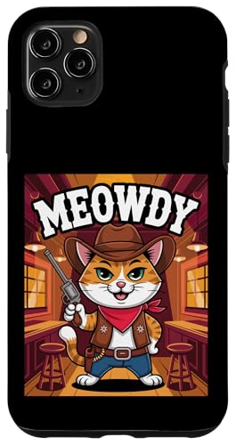 Meowdy Cowboy Funny Cat Western Funny Kätzchen Cartoon Hülle für iPhone 11 Pro Max Meowdy Cowboy Funny Cat Western Funny Kätzchen Cartoon Hülle für iPhone 11 Pro Max von Mrpotts73 Funny Cat