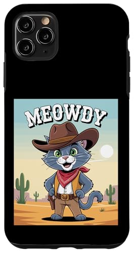 Meowdy Cowboy Funny Cat Western Funny Kätzchen Cartoon Hülle für iPhone 11 Pro Max Meowdy Cowboy Funny Cat Western Funny Kätzchen Cartoon Hülle für iPhone 11 Pro Max von Mrpotts73 Funny Cat