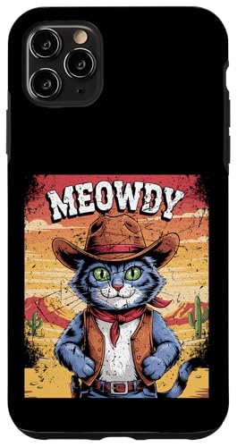 Meowdy Cowboy Funny Cat Western Funny Kätzchen Cartoon Hülle für iPhone 11 Pro Max Meowdy Cowboy Funny Cat Western Funny Kätzchen Cartoon Hülle für iPhone 11 Pro Max von Mrpotts73 Funny Cat