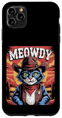 Meowdy Cowboy Funny Cat Western Funny Kätzchen Cartoon Hülle für iPhone 11 Pro Max Meowdy Cowboy Funny Cat Western Funny Kätzchen Cartoon Hülle für iPhone 11 Pro Max von Mrpotts73 Funny Cat