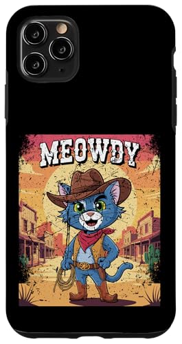 Meowdy Cowboy Funny Cat Western Funny Kätzchen Cartoon Hülle für iPhone 11 Pro Max Meowdy Cowboy Funny Cat Western Funny Kätzchen Cartoon Hülle für iPhone 11 Pro Max von Mrpotts73 Funny Cat