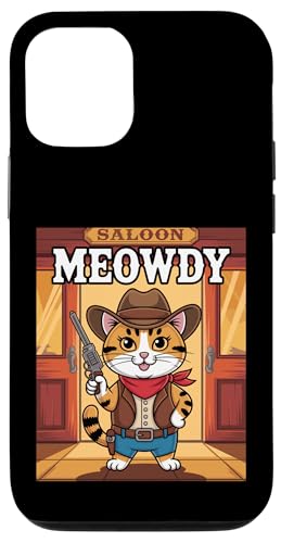Meowdy Cowboy Funny Cat Western Funny Kätzchen Cartoon Hülle für iPhone 12/12 Pro Meowdy Cowboy Funny Cat Western Funny Kätzchen Cartoon Hülle für iPhone 12/12 Pro von Mrpotts73 Funny Cat