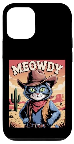 Meowdy Cowboy Funny Cat Western Funny Kätzchen Cartoon Hülle für iPhone 12/12 Pro Meowdy Cowboy Funny Cat Western Funny Kätzchen Cartoon Hülle für iPhone 12/12 Pro von Mrpotts73 Funny Cat