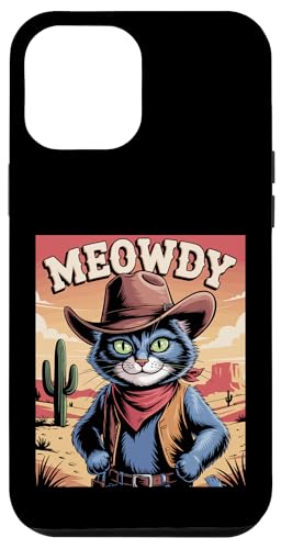 Meowdy Cowboy Funny Cat Western Funny Kätzchen Cartoon Hülle für iPhone 12 Pro Max Meowdy Cowboy Funny Cat Western Funny Kätzchen Cartoon Hülle für iPhone 12 Pro Max von Mrpotts73 Funny Cat