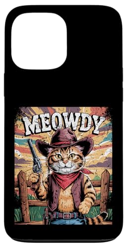 Meowdy Cowboy Funny Cat Western Funny Kätzchen Cartoon Hülle für iPhone 13 Pro Max Meowdy Cowboy Funny Cat Western Funny Kätzchen Cartoon Hülle für iPhone 13 Pro Max von Mrpotts73 Funny Cat