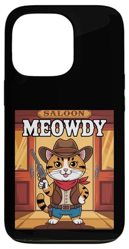 Meowdy Cowboy Funny Cat Western Funny Kätzchen Cartoon Hülle für iPhone 13 Pro Meowdy Cowboy Funny Cat Western Funny Kätzchen Cartoon Hülle für iPhone 13 Pro von Mrpotts73 Funny Cat