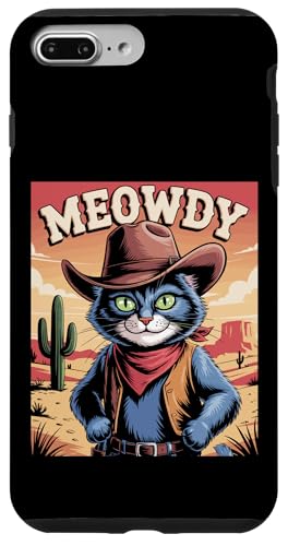 Meowdy Cowboy Funny Cat Western Funny Kätzchen Cartoon Hülle für iPhone 7 Plus/8 Plus Meowdy Cowboy Funny Cat Western Funny Kätzchen Cartoon Hülle für iPhone 7 Plus/8 Plus von Mrpotts73 Funny Cat