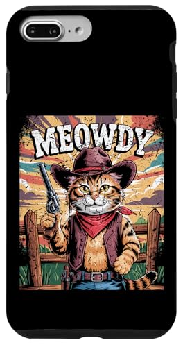 Meowdy Cowboy Funny Cat Western Funny Kätzchen Cartoon Hülle für iPhone 7 Plus/8 Plus Meowdy Cowboy Funny Cat Western Funny Kätzchen Cartoon Hülle für iPhone 7 Plus/8 Plus von Mrpotts73 Funny Cat