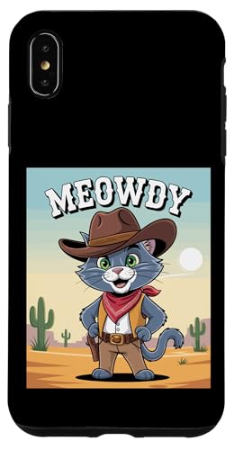 Meowdy Cowboy Funny Cat Western Funny Kätzchen Cartoon Hülle für iPhone XS Max Meowdy Cowboy Funny Cat Western Funny Kätzchen Cartoon Hülle für iPhone XS Max von Mrpotts73 Funny Cat