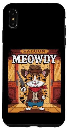 Meowdy Cowboy Funny Cat Western Funny Kätzchen Cartoon Hülle für iPhone XS Max Meowdy Cowboy Funny Cat Western Funny Kätzchen Cartoon Hülle für iPhone XS Max von Mrpotts73 Funny Cat