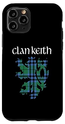 Clan Keith Tartan schottischer Familienname Scotland Pride Hülle für iPhone 11 Pro von Mrpotts73 Schottischer Löwe