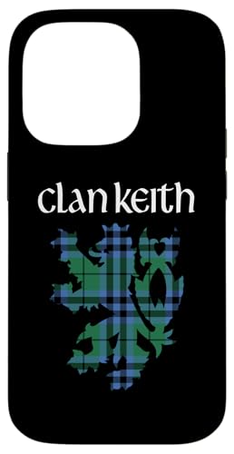 Clan Keith Tartan schottischer Familienname Scotland Pride Hülle für iPhone 14 Pro von Mrpotts73 Schottischer Löwe