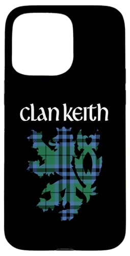 Clan Keith Tartan schottischer Familienname Scotland Pride Hülle für iPhone 15 Pro Max von Mrpotts73 Schottischer Löwe