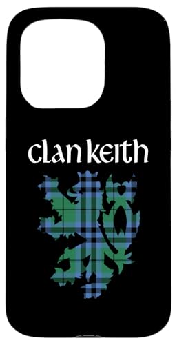Clan Keith Tartan schottischer Familienname Scotland Pride Hülle für iPhone 15 Pro von Mrpotts73 Schottischer Löwe