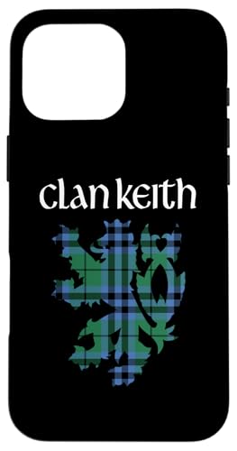Clan Keith Tartan schottischer Familienname Scotland Pride Hülle für iPhone 16 Pro Max von Mrpotts73 Schottischer Löwe