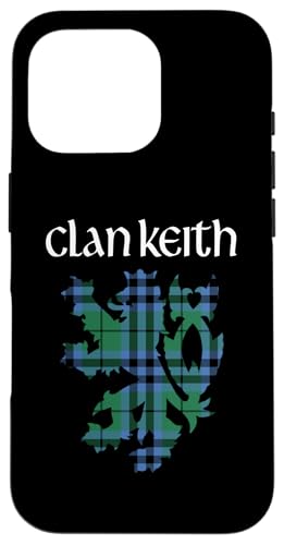 Clan Keith Tartan schottischer Familienname Scotland Pride Hülle für iPhone 16 Pro von Mrpotts73 Schottischer Löwe