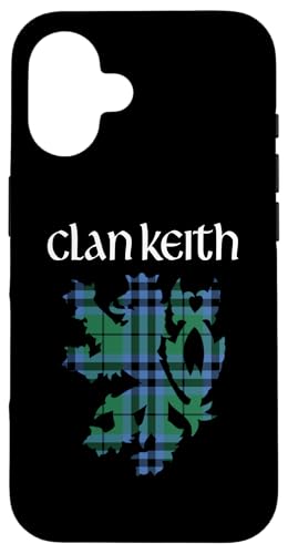 Clan Keith Tartan schottischer Familienname Scotland Pride Hülle für iPhone 16 von Mrpotts73 Schottischer Löwe