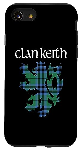Clan Keith Tartan schottischer Familienname Scotland Pride Hülle für iPhone SE (2020) / 7 / 8 von Mrpotts73 Schottischer Löwe