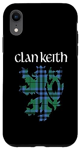 Clan Keith Tartan schottischer Familienname Scotland Pride Hülle für iPhone XR von Mrpotts73 Schottischer Löwe