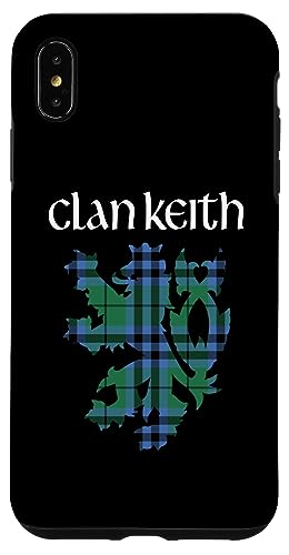 Clan Keith Tartan schottischer Familienname Scotland Pride Hülle für iPhone XS Max von Mrpotts73 Schottischer Löwe
