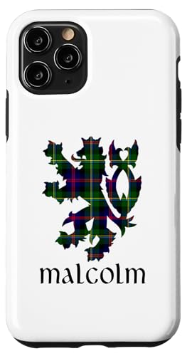 Clan Malcolm Tartan Schottischer Familienname Scotland Pride Hülle für iPhone 11 Pro von Mrpotts73 Schottischer Löwe