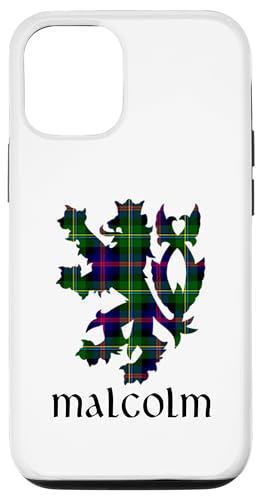Clan Malcolm Tartan Schottischer Familienname Scotland Pride Hülle für iPhone 12/12 Pro von Mrpotts73 Schottischer Löwe