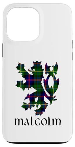 Clan Malcolm Tartan Schottischer Familienname Scotland Pride Hülle für iPhone 13 Pro Max von Mrpotts73 Schottischer Löwe