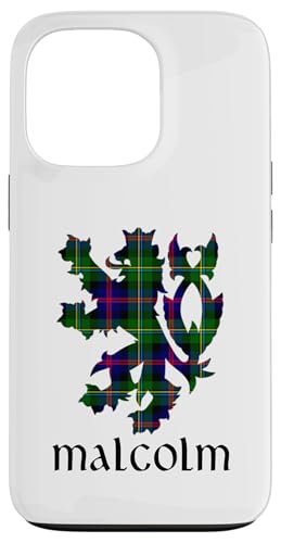 Clan Malcolm Tartan Schottischer Familienname Scotland Pride Hülle für iPhone 13 Pro von Mrpotts73 Schottischer Löwe