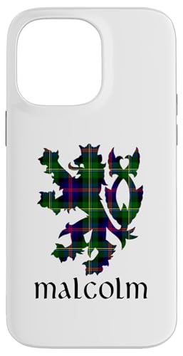 Clan Malcolm Tartan Schottischer Familienname Scotland Pride Hülle für iPhone 14 Pro Max von Mrpotts73 Schottischer Löwe