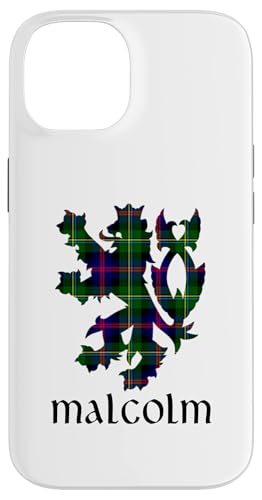 Clan Malcolm Tartan Schottischer Familienname Scotland Pride Hülle für iPhone 14 von Mrpotts73 Schottischer Löwe
