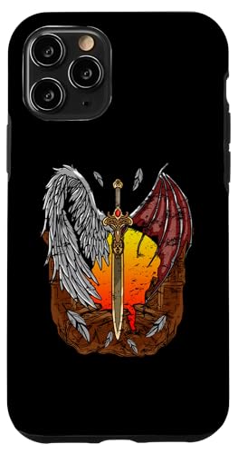 Halb Engel, halb Teufel Gut und Böse Gefallener Engel Hülle für iPhone 11 Pro Halb Engel, halb Teufel Gut und Böse Gefallener Engel Hülle für iPhone 11 Pro von Mrpotts73