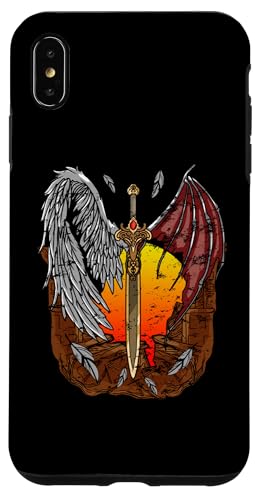 Halb Engel, halb Teufel Gut und Böse Gefallener Engel Hülle für iPhone XS Max Halb Engel, halb Teufel Gut und Böse Gefallener Engel Hülle für iPhone XS Max von Mrpotts73