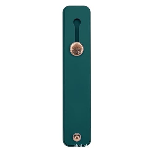Msagkah Handy-Griff, Silikon-Klebe-Ring-Halter, Easy Pull und Slide Ring Stand mit Anti-Rutsch-Rückseite (Grün) von Msagkah