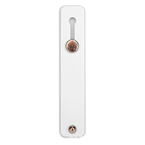 Msagkah Handy-Griff, Silikon-Klebe-Ring-Halter, Easy Pull und Slide Ring Stand mit Anti-Rutsch-Rückseite (Weiß) von Msagkah