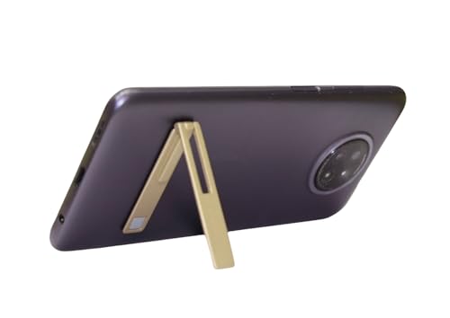 Msagkah Metall-Handy-Halter, Tragbare und Leichte Handy-Halter, Unsichtbare Vollständig Faltbare Halterung für Alle Smartphone (Gold) von Msagkah