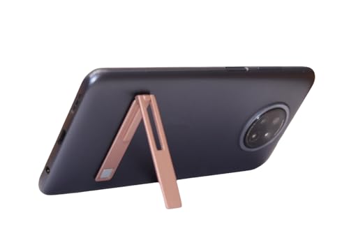 Msagkah Metall-Handy-Halter, Tragbare und Leichte Handy-Halter, Unsichtbare Vollständig Faltbare Halterung für Alle Smartphone (Roségold) von Msagkah