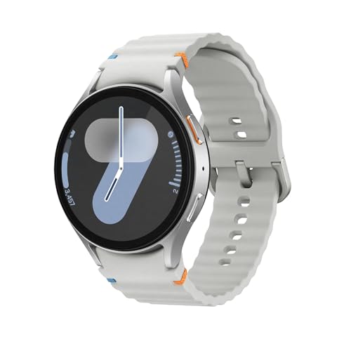 Sport Armband Kompatibel mit Samsung Galaxy Watch 7/6/5/4 40mm 44mm Herren Damen, No Gap 20mm Weiche Silikon Armbänder für Galaxy Watch FE 40 mm/6 Classic 43mm 47mm von Msksjer