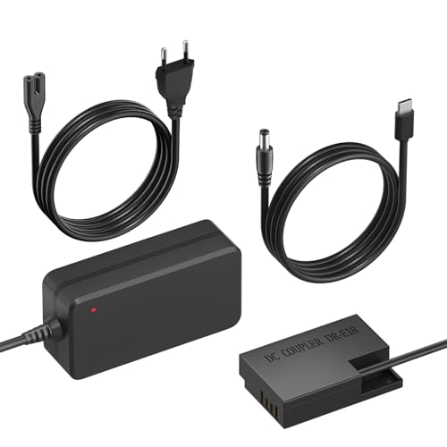 Mspalocell LP-E18/LP-E17 Dummy Akku Kit, AC-Netzteiladapter mit Akkuanschluss für Canon EOS Rebel SL2 SL3 T6i T6S T7i T8i 200D II 250 X9i Mspalocell LP-E18/LP-E17 Dummy Akku Kit, AC-Netzteiladapter mit Akkuanschluss für Canon EOS Rebel SL2 SL3 T6i T6S T7i T8i 200D II 250 X9i von Mspalocell