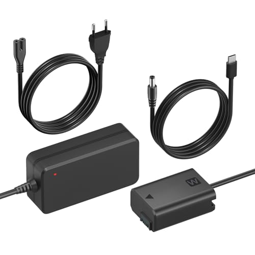 Mspalocell NP-FW50 Dummy Akku Kit, AC-Netzteiladapter mit Akkuanschluss für Sony Alpha A6000 A5100 A6100 A6300 A6500 A7 A7II A7S A7SII RX10 II IV Cameras Mspalocell NP-FW50 Dummy Akku Kit, AC-Netzteiladapter mit Akkuanschluss für Sony Alpha A6000 A5100 A6100 A6300 A6500 A7 A7II A7S A7SII RX10 II IV Cameras von Mspalocell
