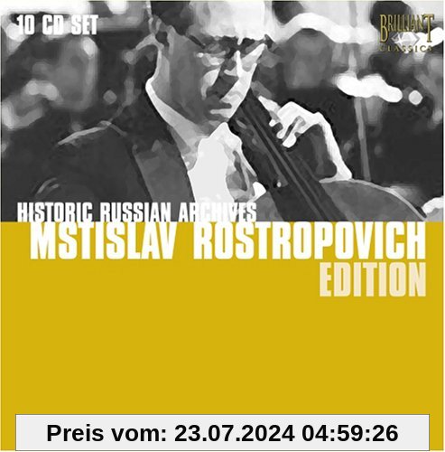 Historic Russian Archives: Rostropovich Edition von Mstislav Rostropovich