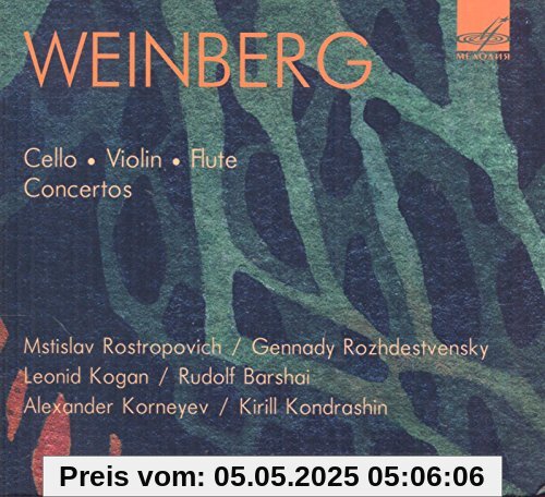 Cellokonzert/Violinkonzert/Flötenkonzert von Mstislav Rostropowitsch