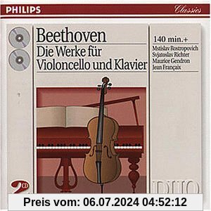 Duo - Beethoven (Werke für Violoncello und Klavier) von Mstislav Rostropowitsch